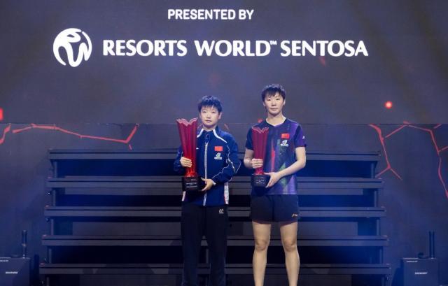 孙颖莎4比2王曼昱 夺WTT新加坡大满贯赛女单冠军